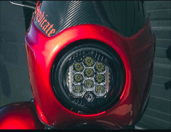 Villatucky customs headlight