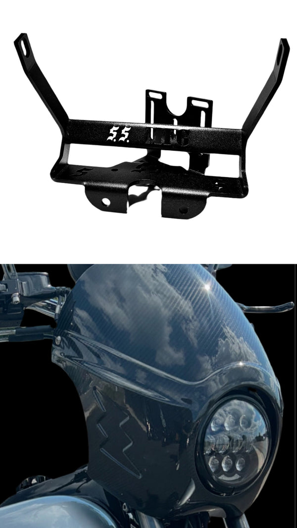 STREET SYNDICATE MFG carbon fiber FAIRING/ bracket combo.