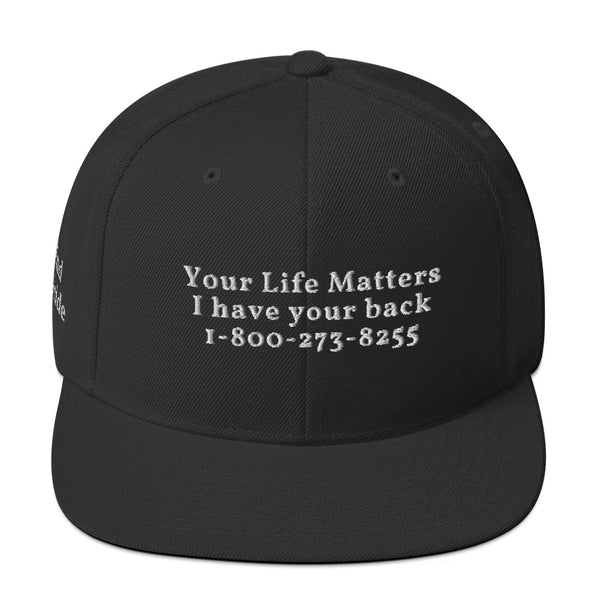 End Suicide Snapback Hat (These are print to order please allow at least 5 weeks)